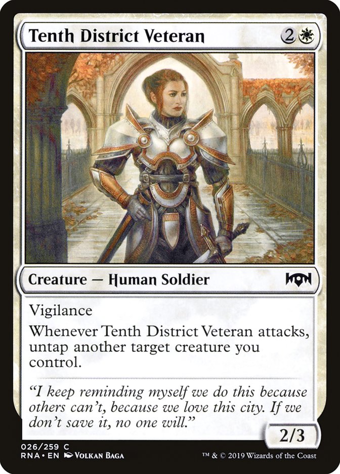 Tenth District Veteran [Ravnica Allegiance] | The Gaming Verse