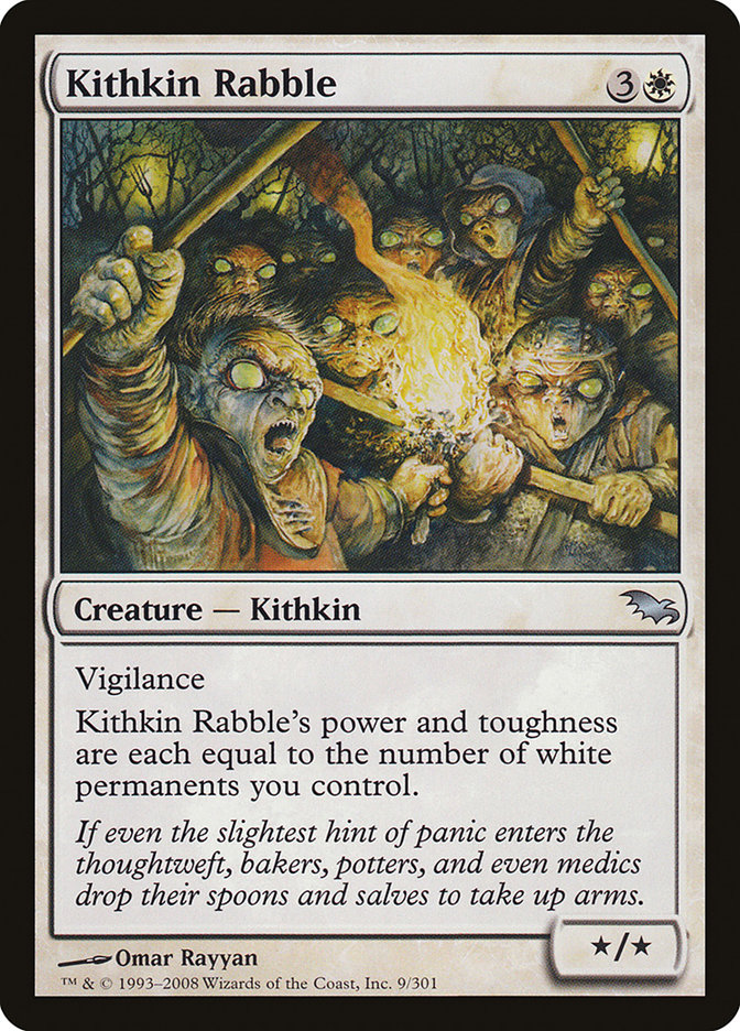 Kithkin Rabble [Shadowmoor] | The Gaming Verse