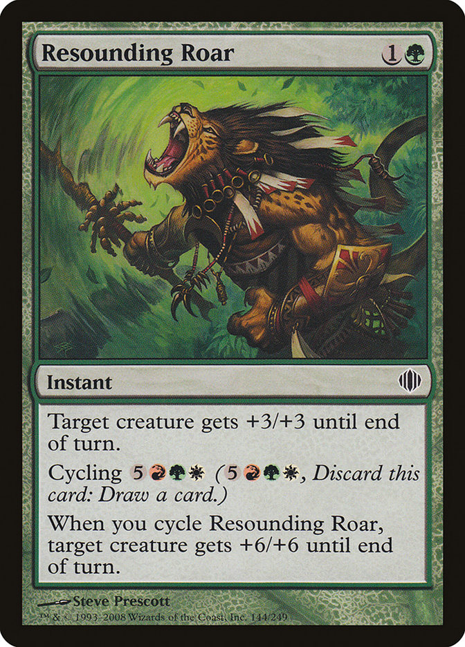 Resounding Roar [Shards of Alara] | The Gaming Verse