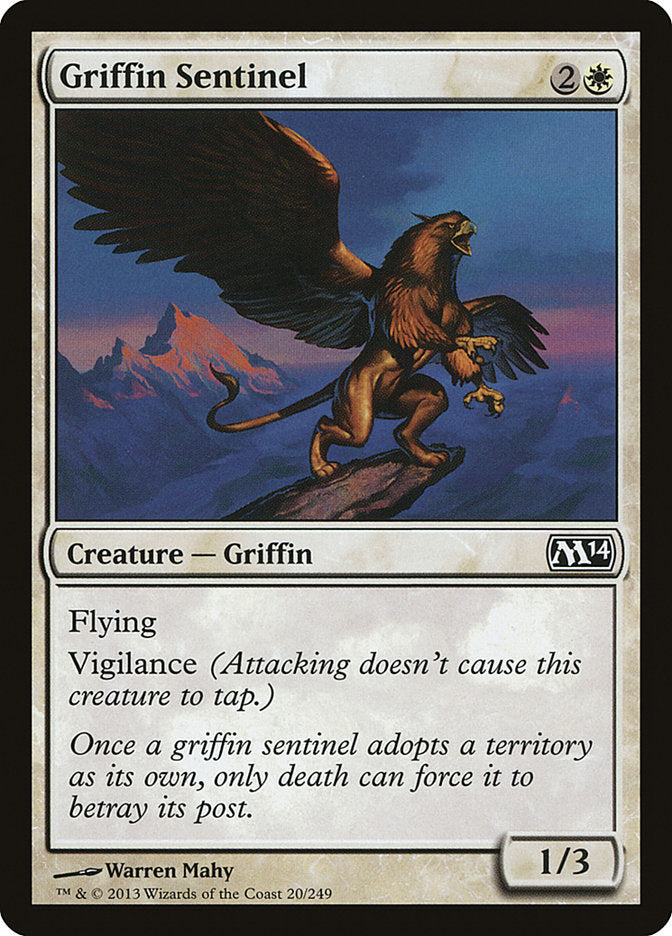 Griffin Sentinel [Magic 2014] | The Gaming Verse