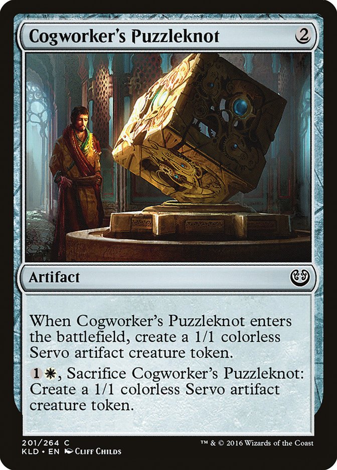 Cogworker's Puzzleknot [Kaladesh] | The Gaming Verse