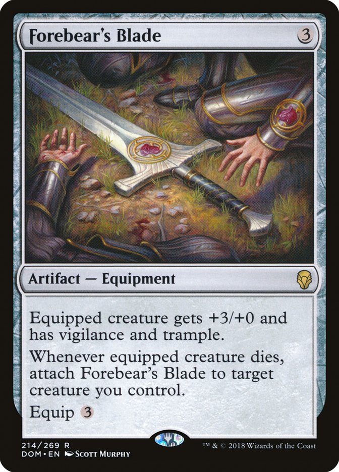 Forebear's Blade [Dominaria] | The Gaming Verse