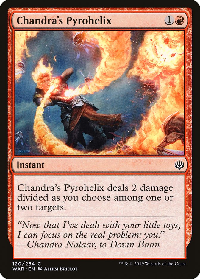 Chandra's Pyrohelix [War of the Spark] | The Gaming Verse