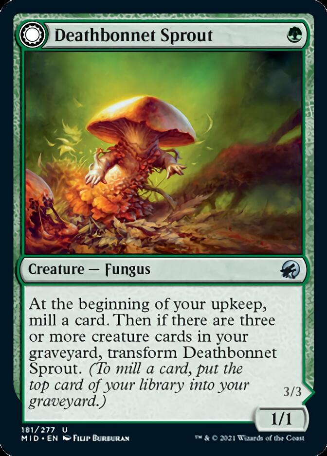 Deathbonnet Sprout // Deathbonnet Hulk [Innistrad: Midnight Hunt] | The Gaming Verse