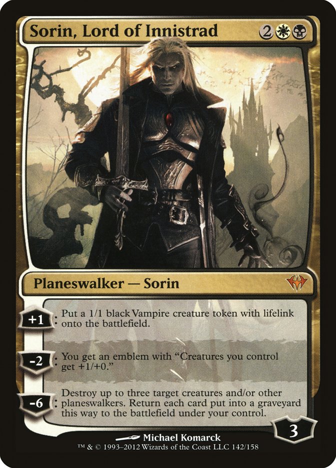 Sorin, Lord of Innistrad [Dark Ascension] | The Gaming Verse