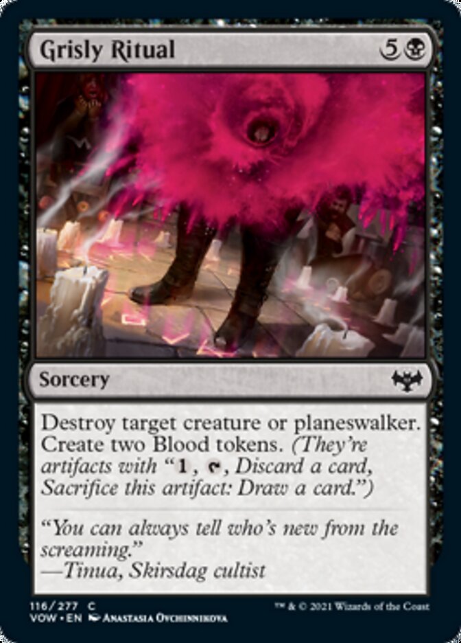 Grisly Ritual [Innistrad: Crimson Vow] | The Gaming Verse