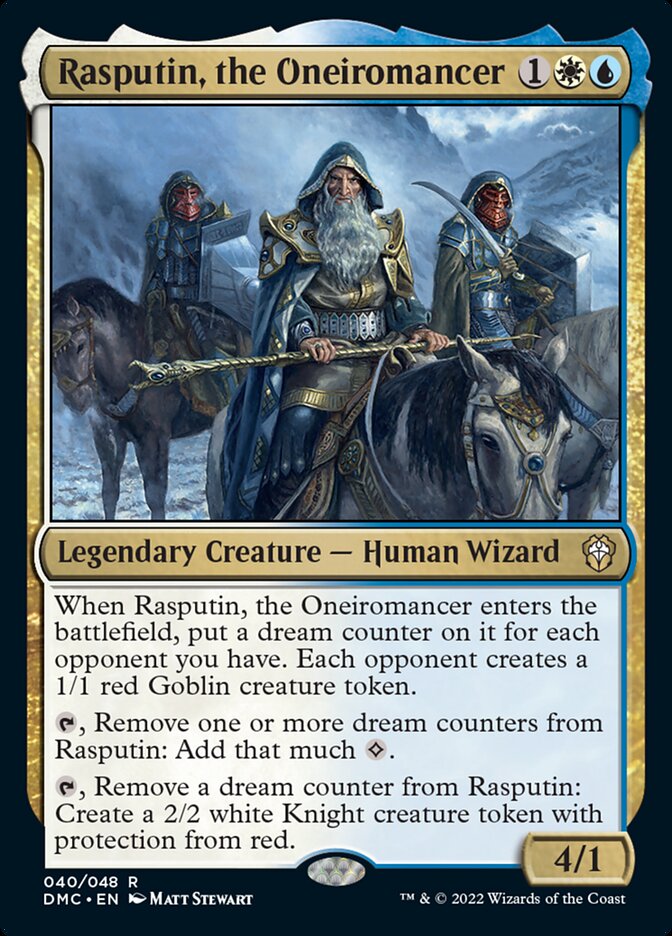 Rasputin, the Oneiromancer [Dominaria United Commander] | The Gaming Verse