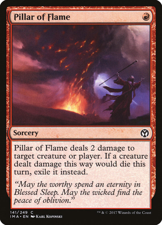 Pillar of Flame [Iconic Masters] | The Gaming Verse