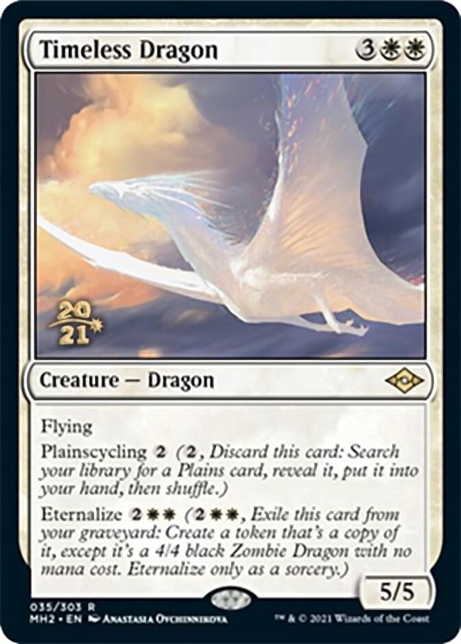 Timeless Dragon [Modern Horizons 2 Prerelease Promos] | The Gaming Verse