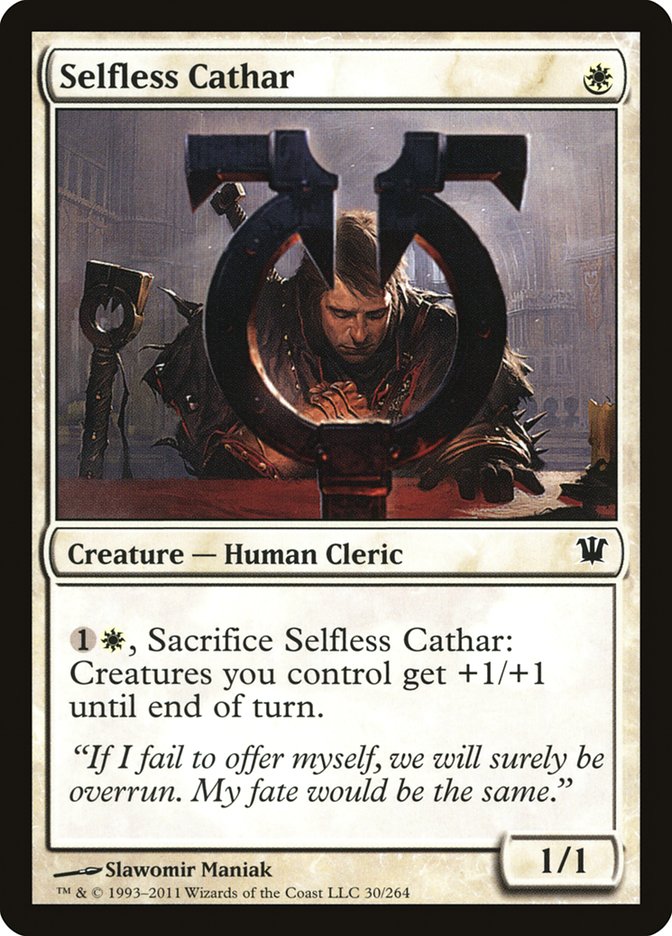 Selfless Cathar [Innistrad] | The Gaming Verse