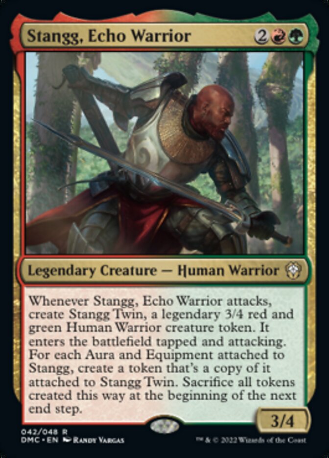 Stangg, Echo Warrior [Dominaria United Commander] | The Gaming Verse