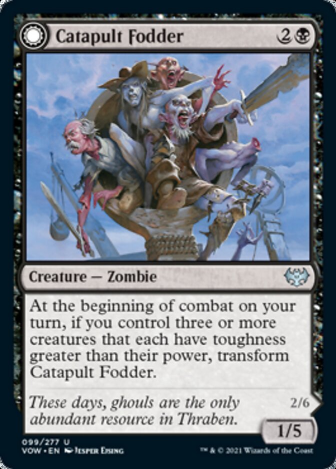 Catapult Fodder // Catapult Captain [Innistrad: Crimson Vow] | The Gaming Verse