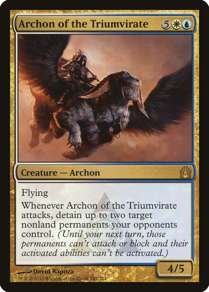 Archon of the Triumvirate [Return to Ravnica] | The Gaming Verse