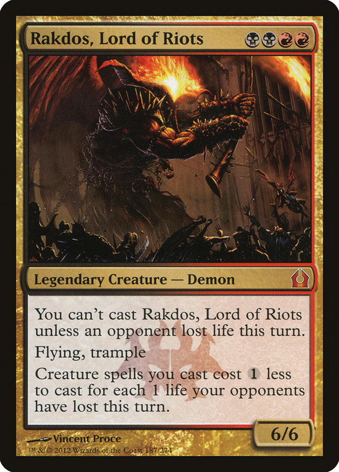 Rakdos, Lord of Riots [Return to Ravnica] | The Gaming Verse