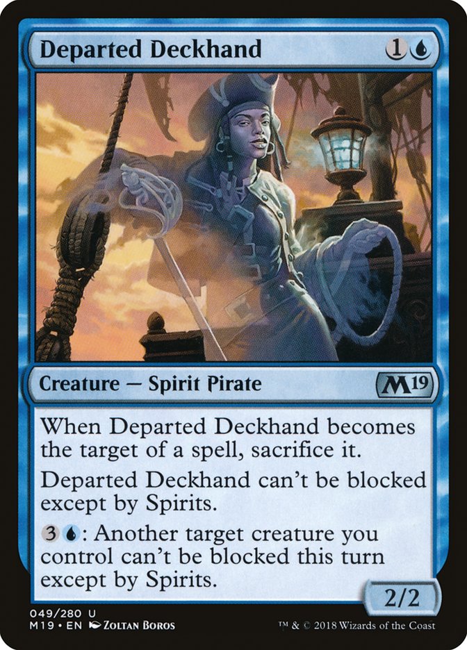 Departed Deckhand [Core Set 2019] | The Gaming Verse