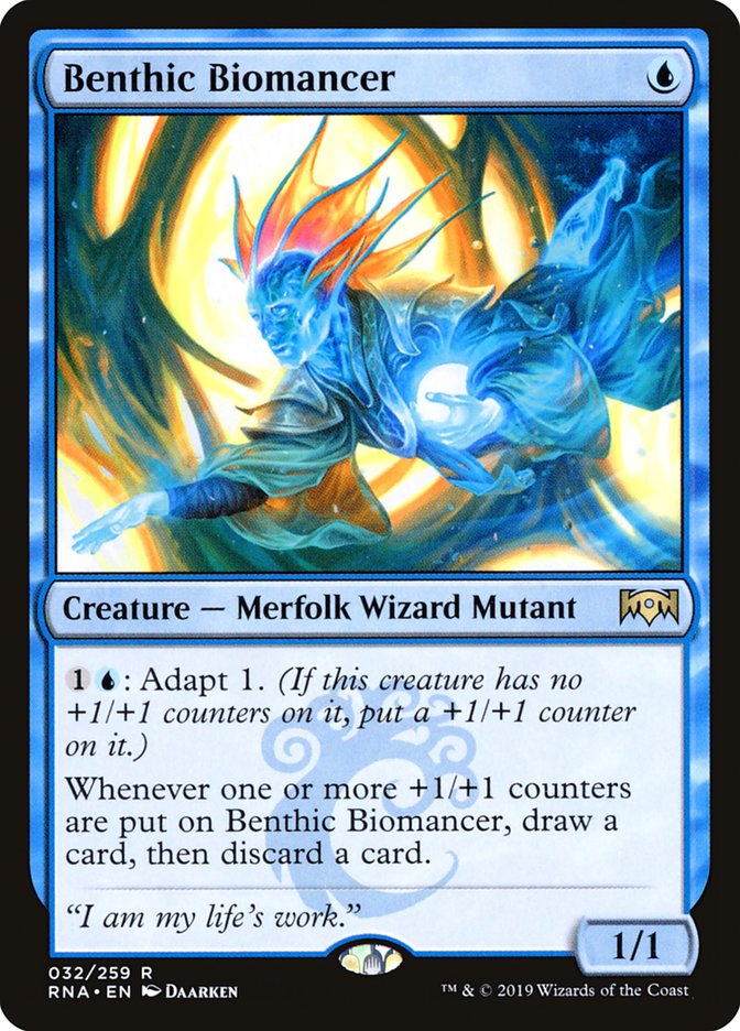 Benthic Biomancer [Ravnica Allegiance] | The Gaming Verse