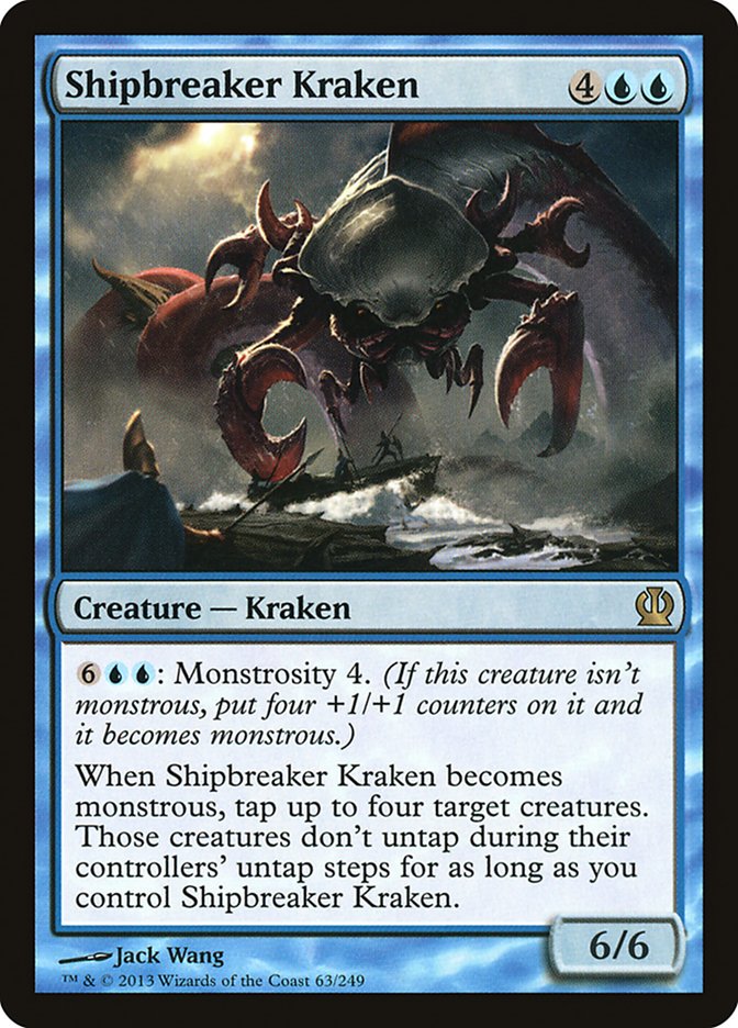 Shipbreaker Kraken [Theros] | The Gaming Verse