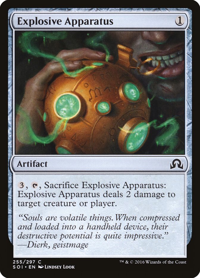 Explosive Apparatus [Shadows over Innistrad] | The Gaming Verse