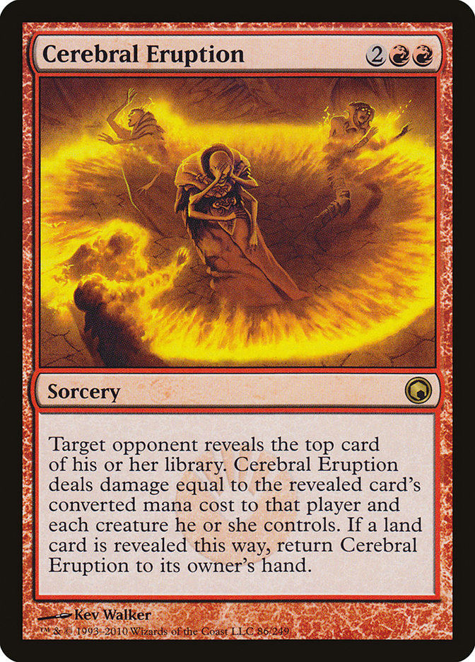 Cerebral Eruption [Scars of Mirrodin] | The Gaming Verse