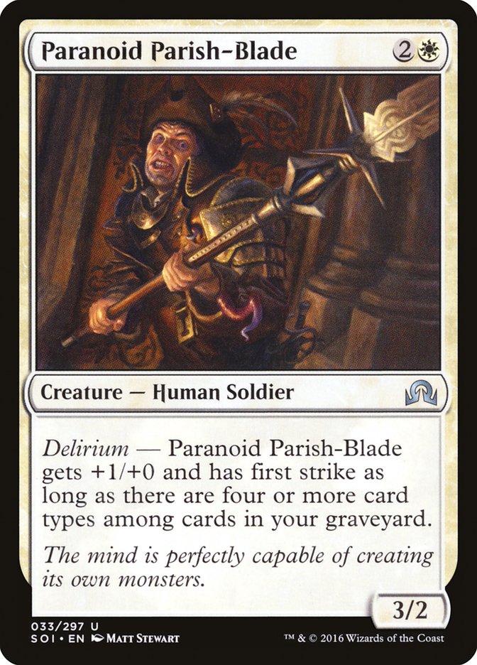 Paranoid Parish-Blade [Shadows over Innistrad] | The Gaming Verse