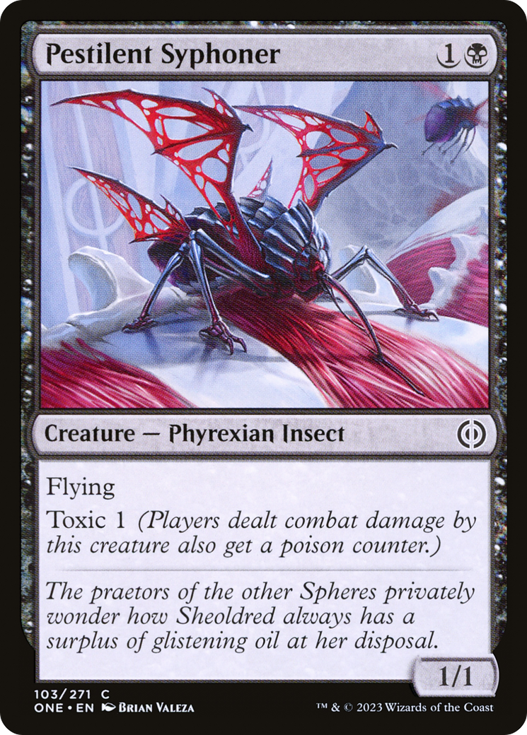 Pestilent Syphoner [Phyrexia: All Will Be One] | The Gaming Verse