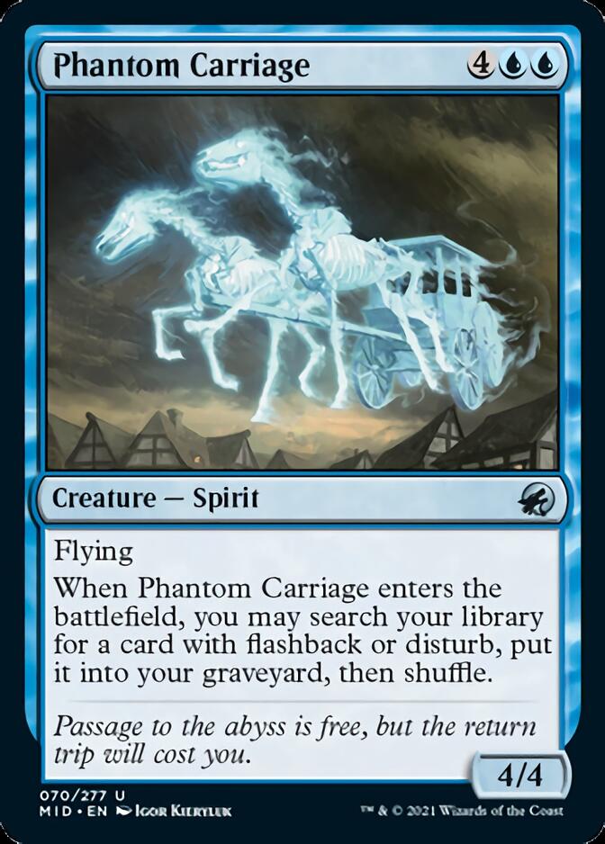 Phantom Carriage [Innistrad: Midnight Hunt] | The Gaming Verse