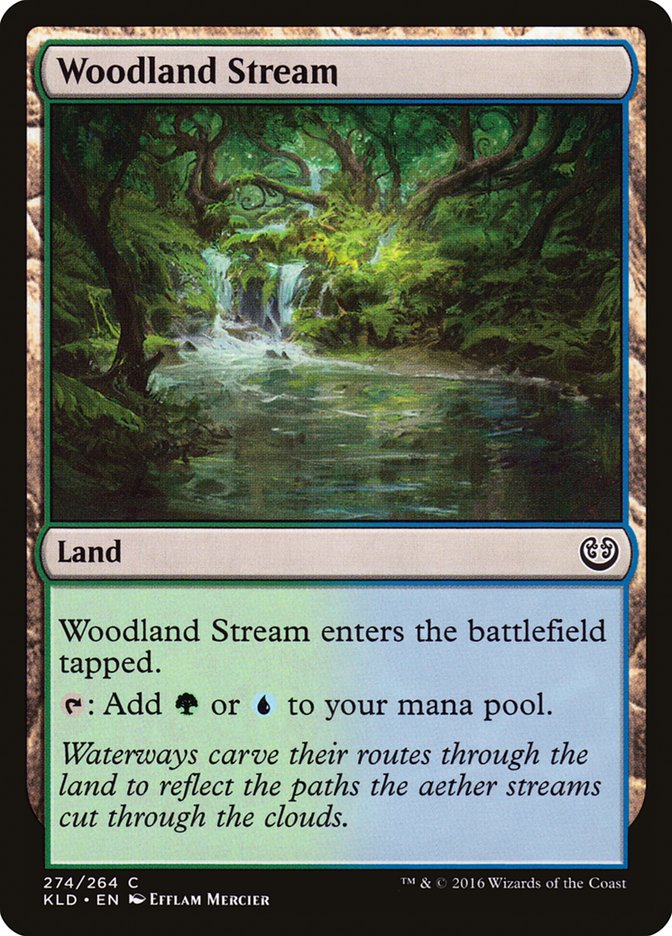 Woodland Stream [Kaladesh] | The Gaming Verse