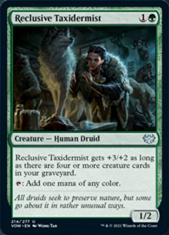 Reclusive Taxidermist [Innistrad: Crimson Vow] | The Gaming Verse