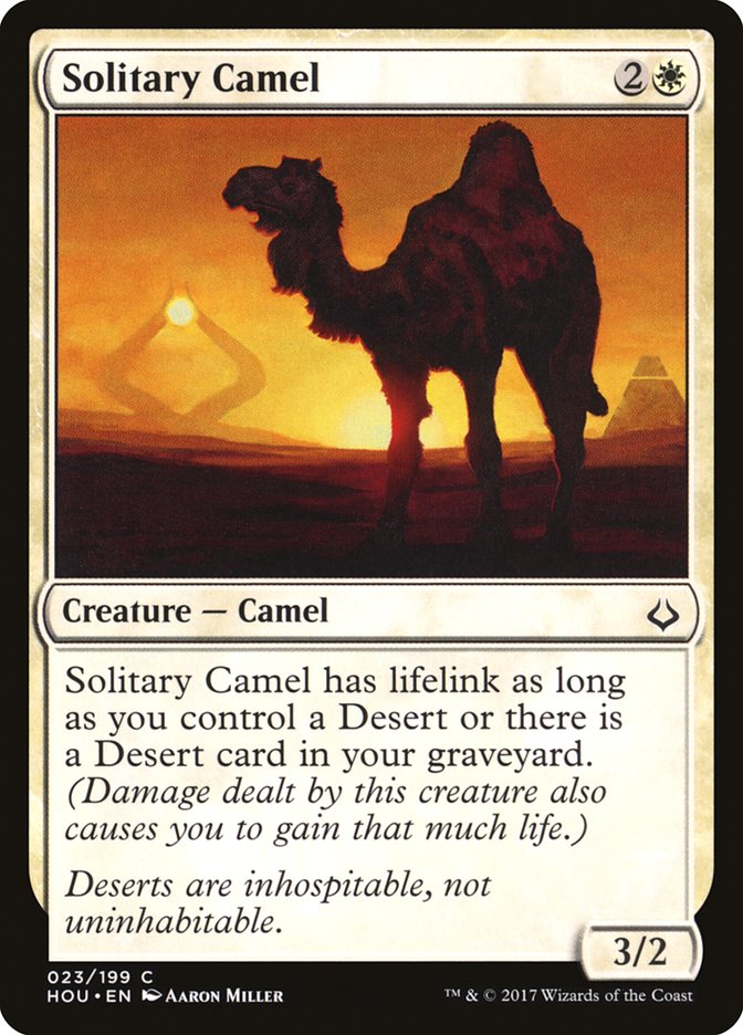 Solitary Camel [Hour of Devastation] | The Gaming Verse