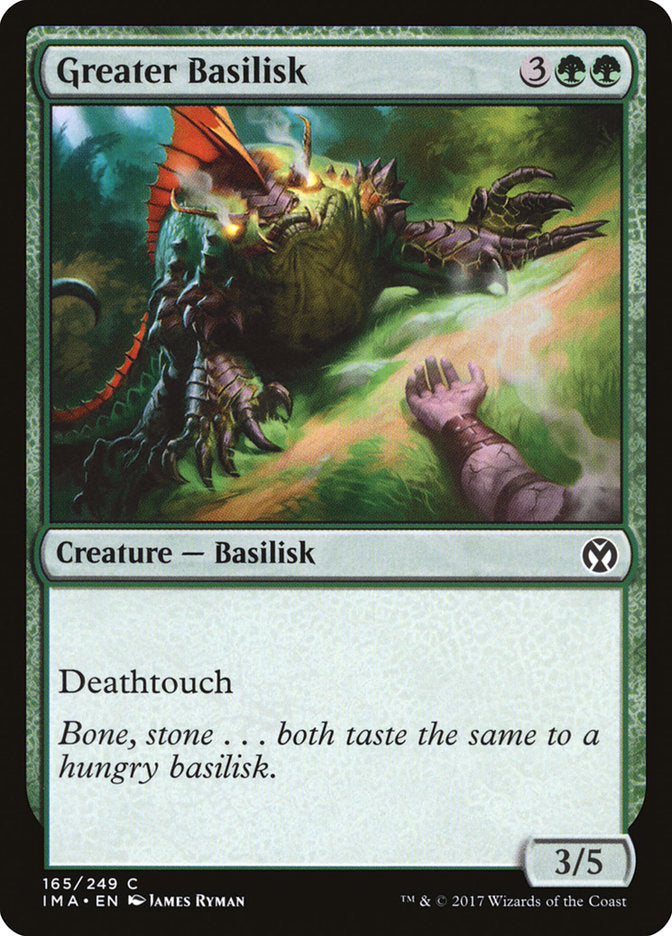 Greater Basilisk [Iconic Masters] | The Gaming Verse