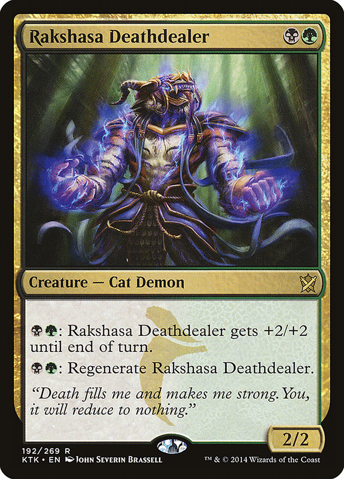 Rakshasa Deathdealer [Khans of Tarkir] | The Gaming Verse