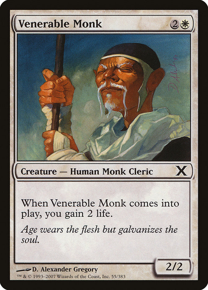 Venerable Monk [Tenth Edition] | The Gaming Verse