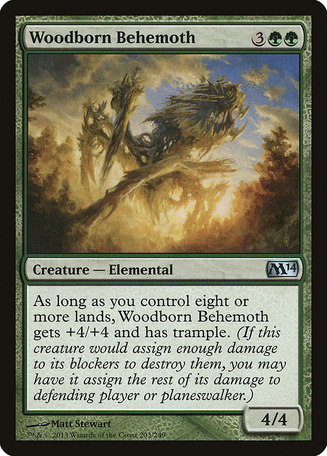 Woodborn Behemoth [Magic 2014] | The Gaming Verse