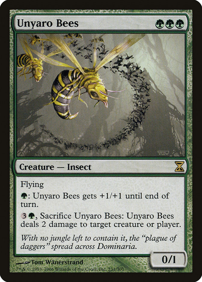 Unyaro Bees [Time Spiral] | The Gaming Verse