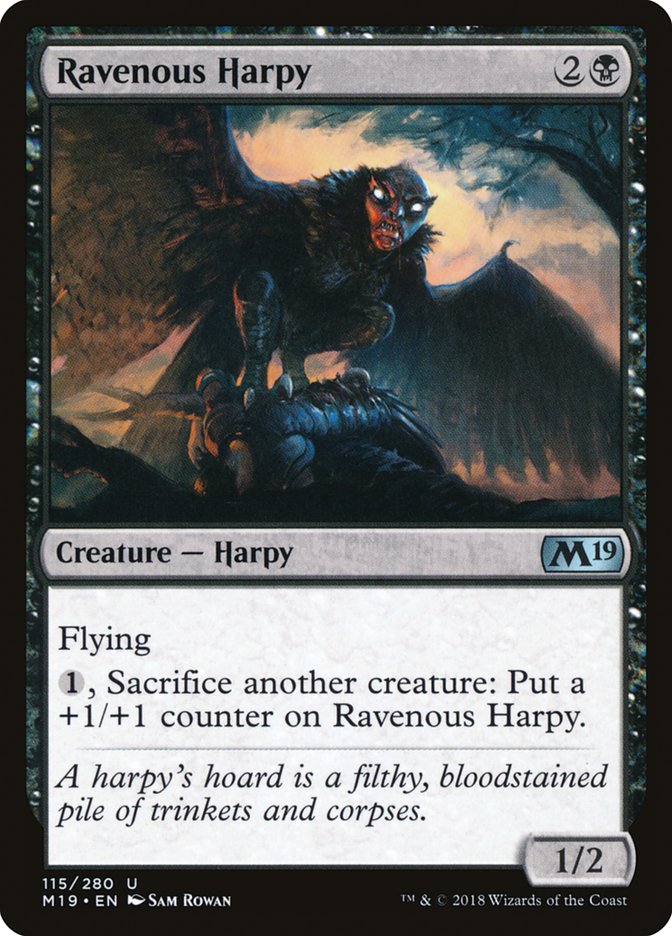 Ravenous Harpy [Core Set 2019] | The Gaming Verse