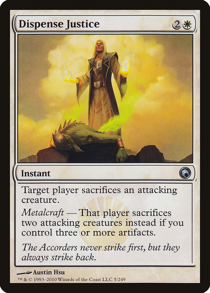 Dispense Justice [Scars of Mirrodin] | The Gaming Verse