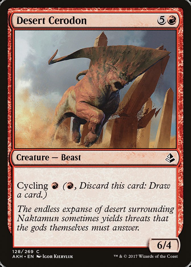 Desert Cerodon [Amonkhet] | The Gaming Verse