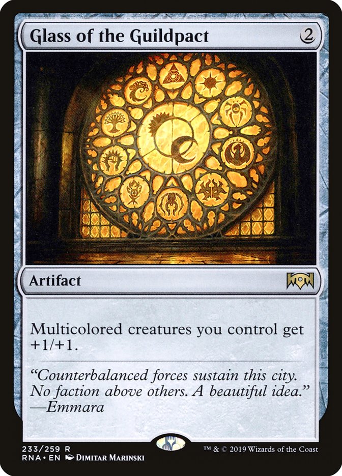 Glass of the Guildpact [Ravnica Allegiance] | The Gaming Verse