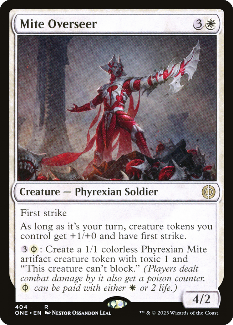 Mite Overseer [Phyrexia: All Will Be One] | The Gaming Verse