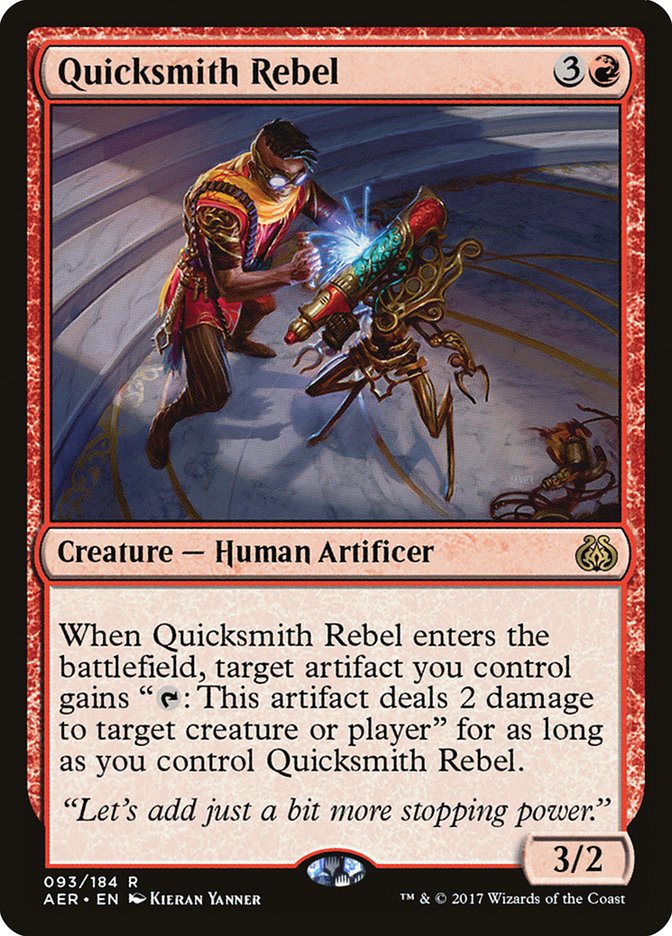 Quicksmith Rebel [Aether Revolt] | The Gaming Verse