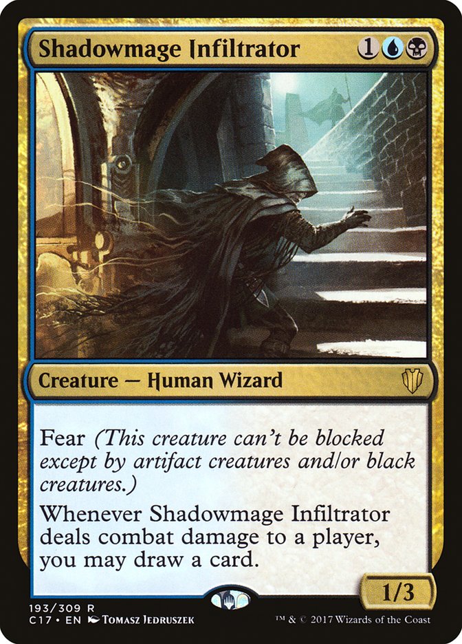 Shadowmage Infiltrator [Commander 2017] | The Gaming Verse