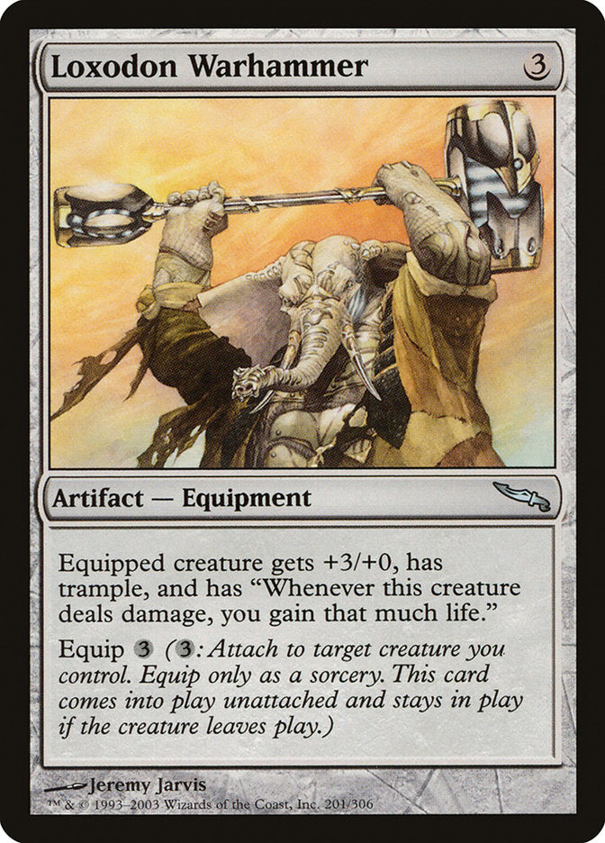 Loxodon Warhammer [Mirrodin] | The Gaming Verse