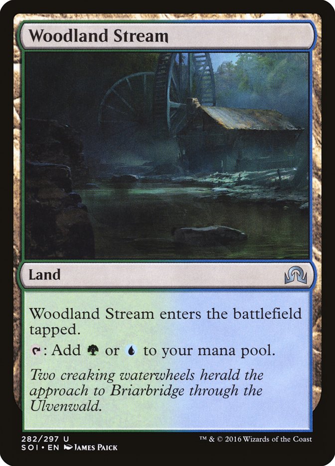 Woodland Stream [Shadows over Innistrad] | The Gaming Verse