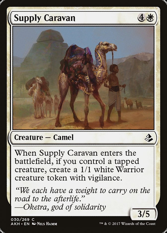 Supply Caravan [Amonkhet] | The Gaming Verse