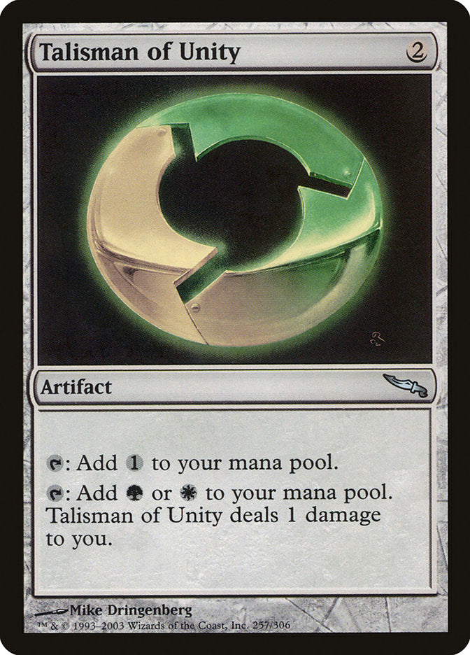 Talisman of Unity [Mirrodin] | The Gaming Verse