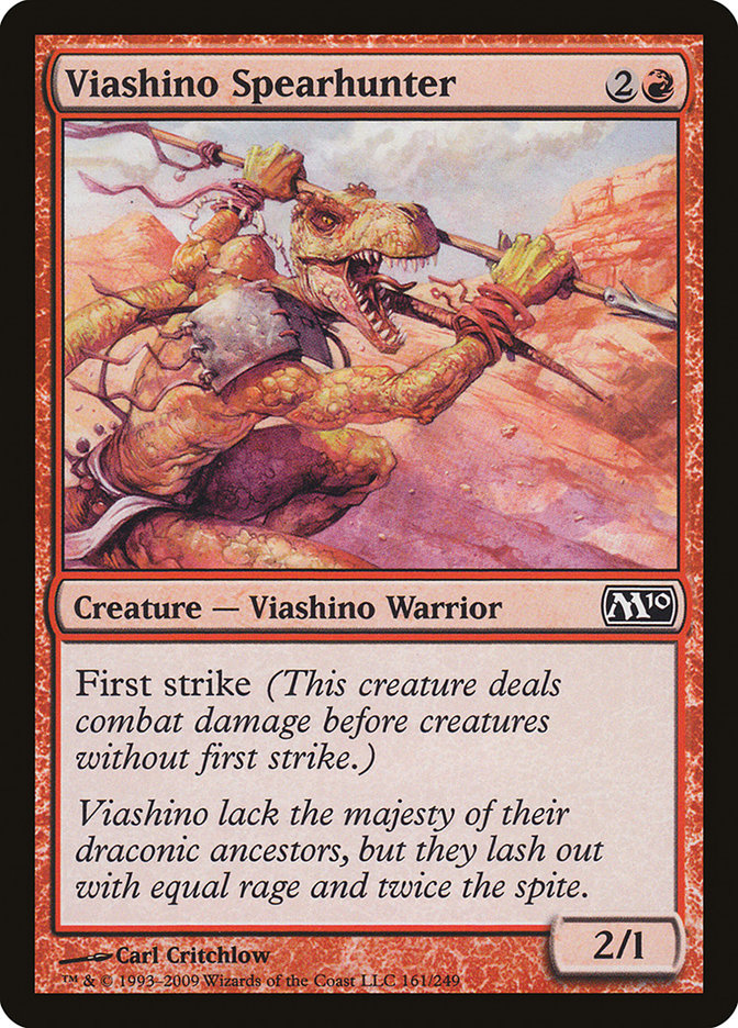 Viashino Spearhunter [Magic 2010] | The Gaming Verse