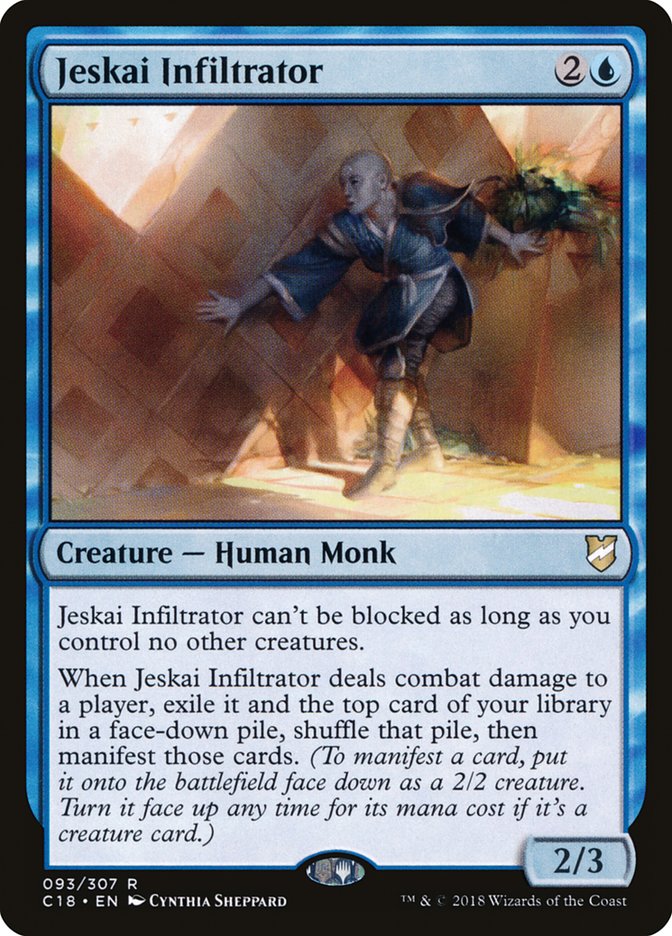 Jeskai Infiltrator [Commander 2018] | The Gaming Verse