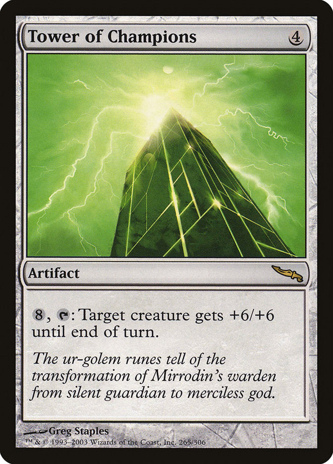 Tower of Champions [Mirrodin] | The Gaming Verse