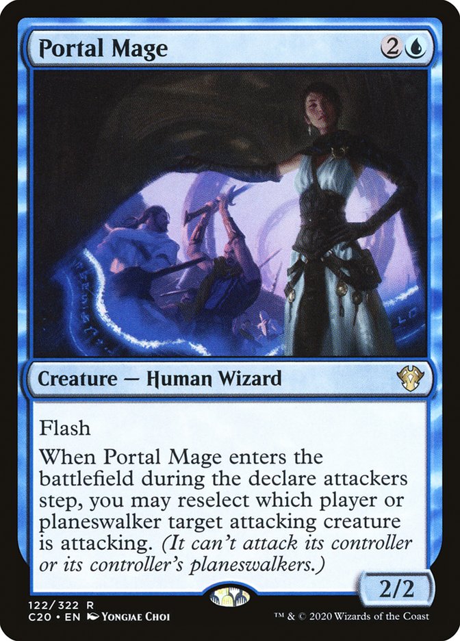 Portal Mage [Commander 2020] | The Gaming Verse