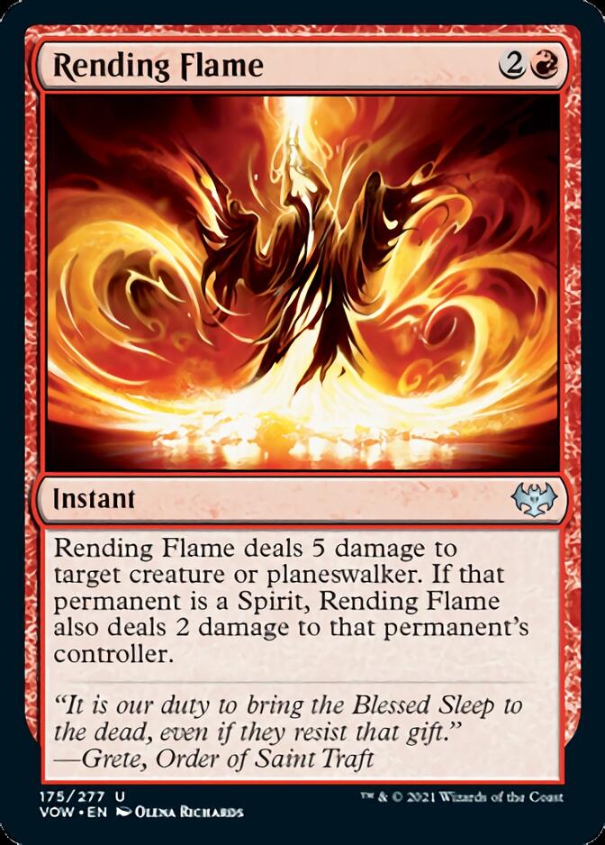 Rending Flame [Innistrad: Crimson Vow] | The Gaming Verse